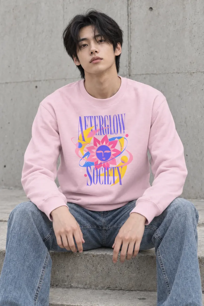 "Afterglow Society" Heavy Blend Unisex Crewneck Sweatshirt