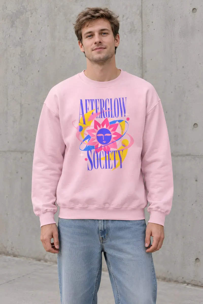 "Afterglow Society" Heavy Blend Unisex Crewneck Sweatshirt