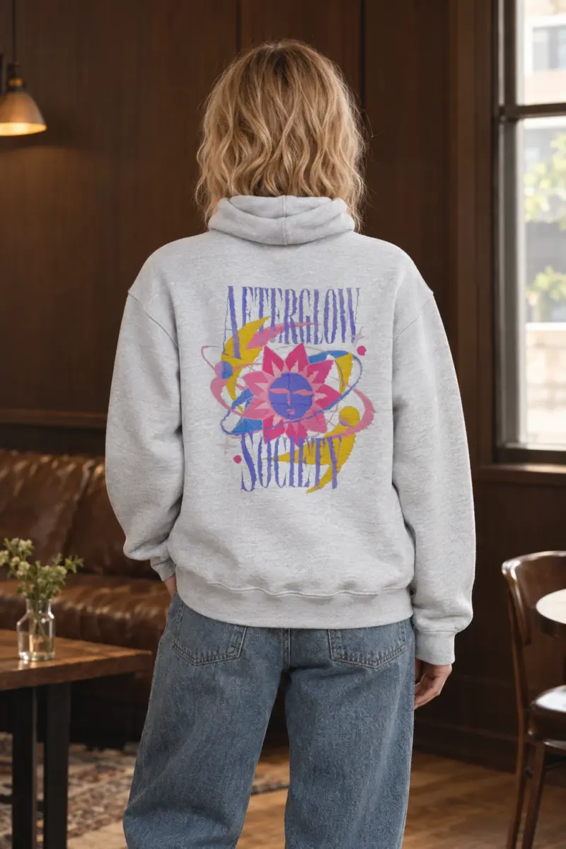 "Afterglow Society" Heavy Blend Unisex Pullover Hoodie
