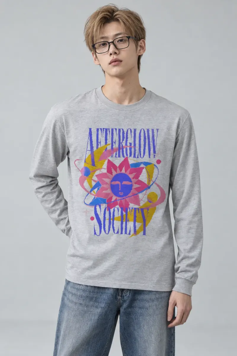 "Afterglow Society" Unisex Longsleeve T-shirt | Gildan 2400