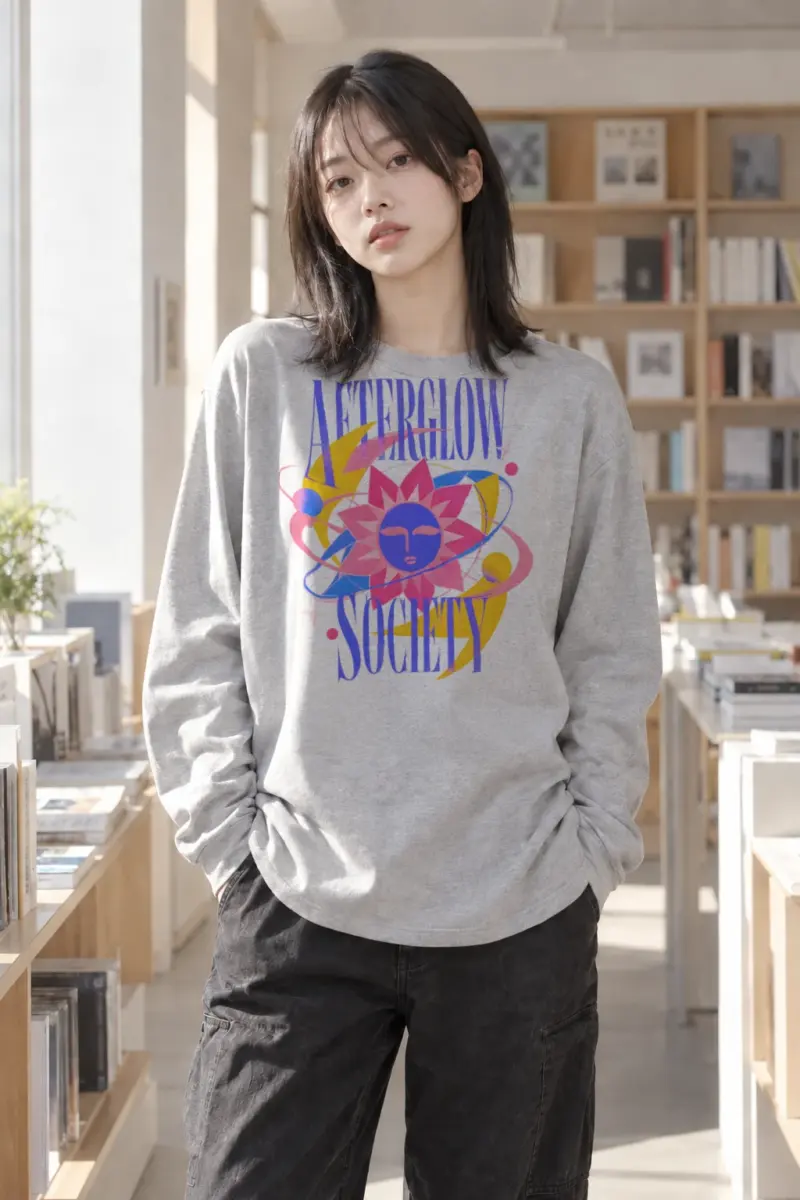 "Afterglow Society" Unisex Longsleeve T-shirt | Gildan 2400