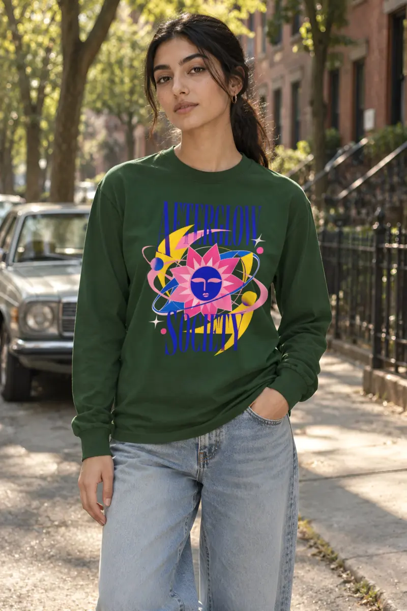 "Afterglow Society" Unisex Longsleeve T-shirt