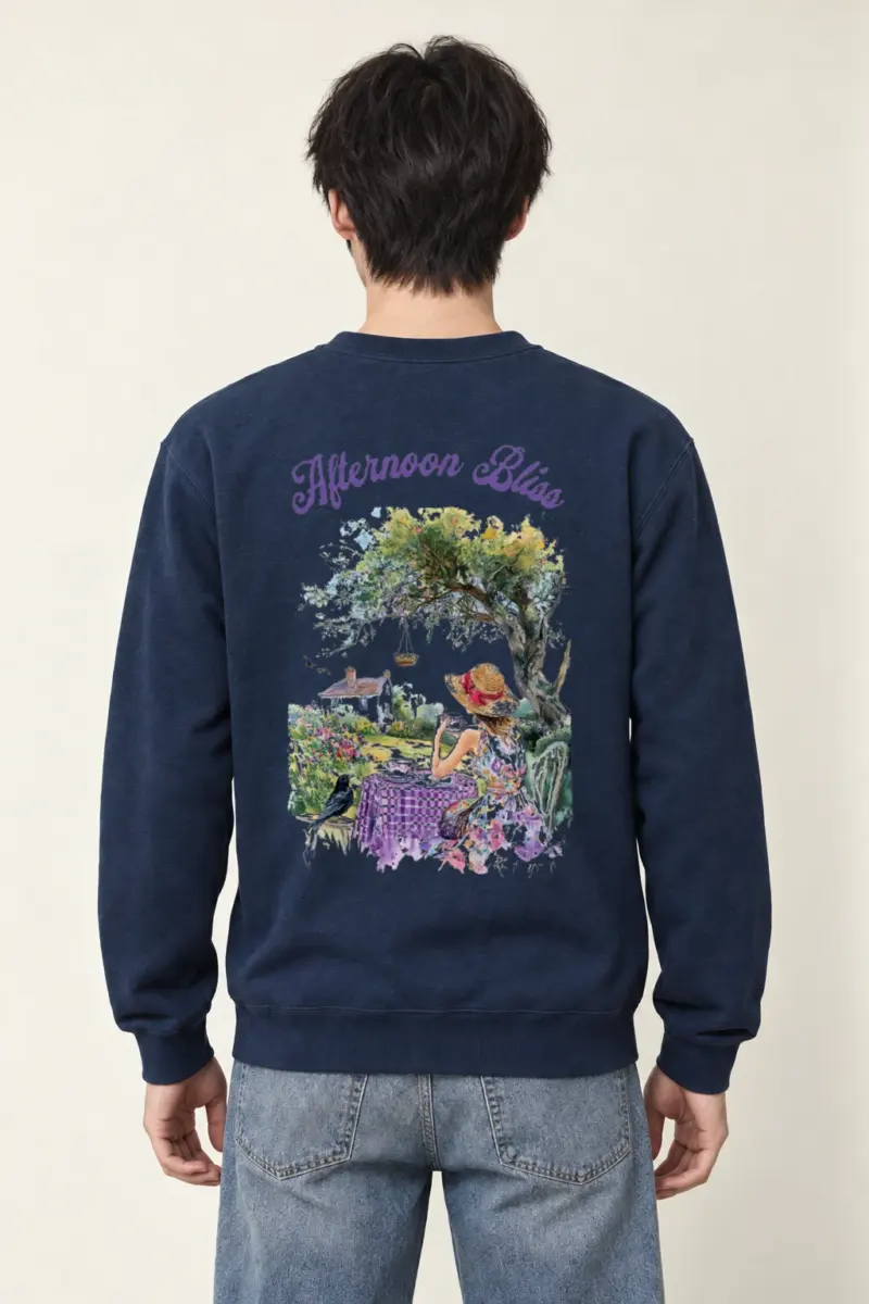 "Afternoon Bliss" Heavy Blend Unisex Crewneck Sweatshirt