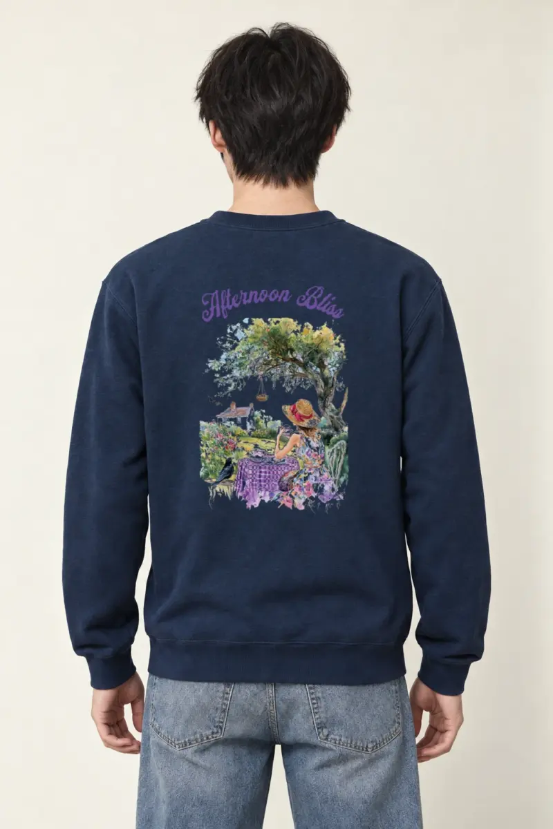 "Afternoon Bliss" Heavy Blend Unisex Crewneck Sweatshirt