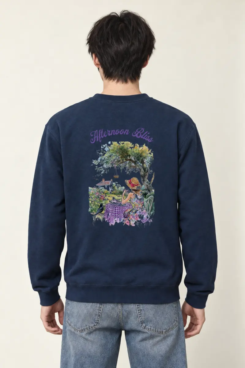 "Afternoon Bliss" Heavy Blend Unisex Crewneck Sweatshirt