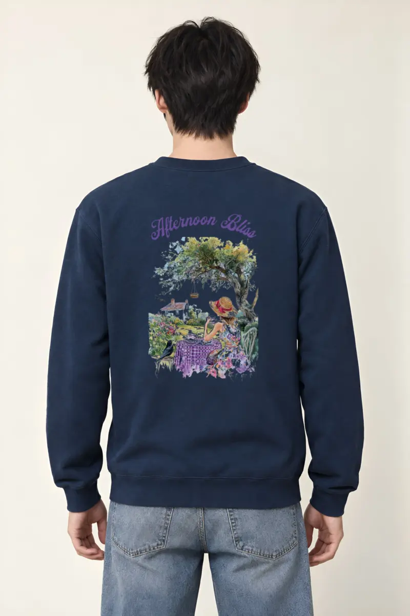 "Afternoon Bliss" Heavy Blend Unisex Crewneck Sweatshirt