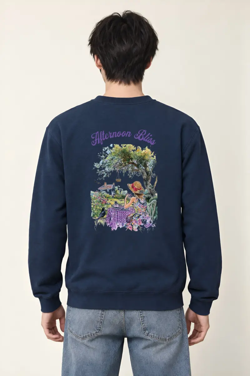 "Afternoon Bliss" Heavy Blend Unisex Crewneck Sweatshirt