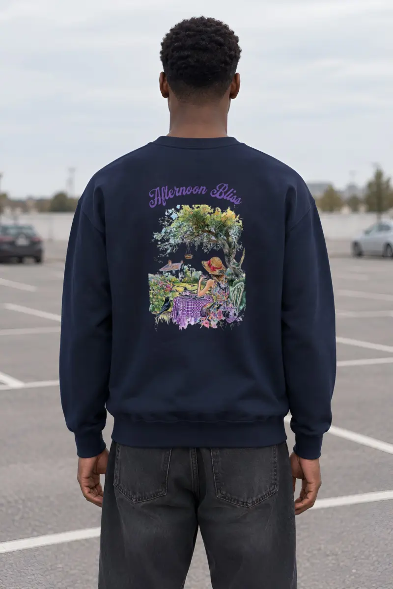 "Afternoon Bliss" Heavy Blend Unisex Crewneck Sweatshirt