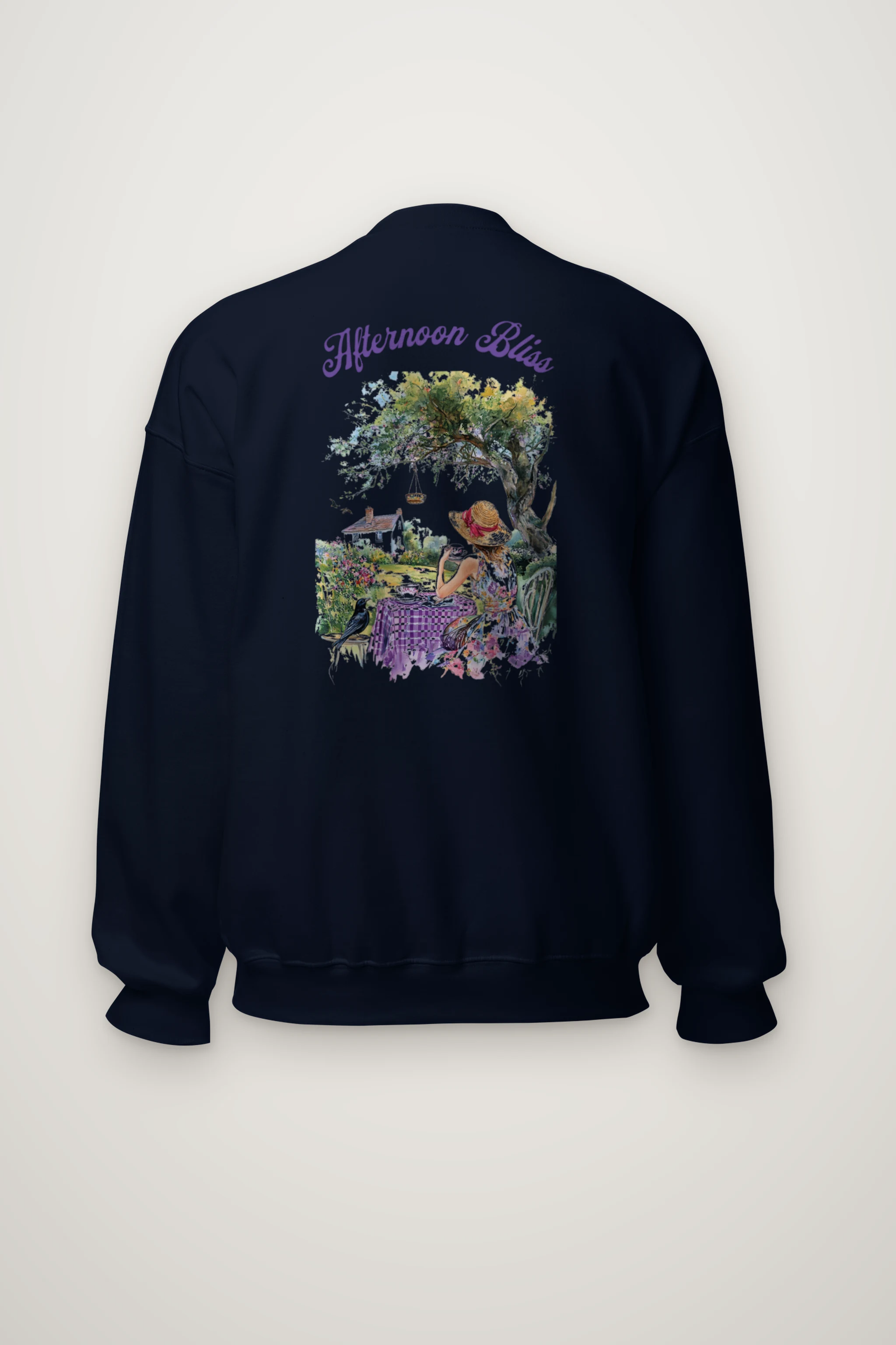 "Afternoon Bliss" Heavy Blend Unisex Crewneck Sweatshirt