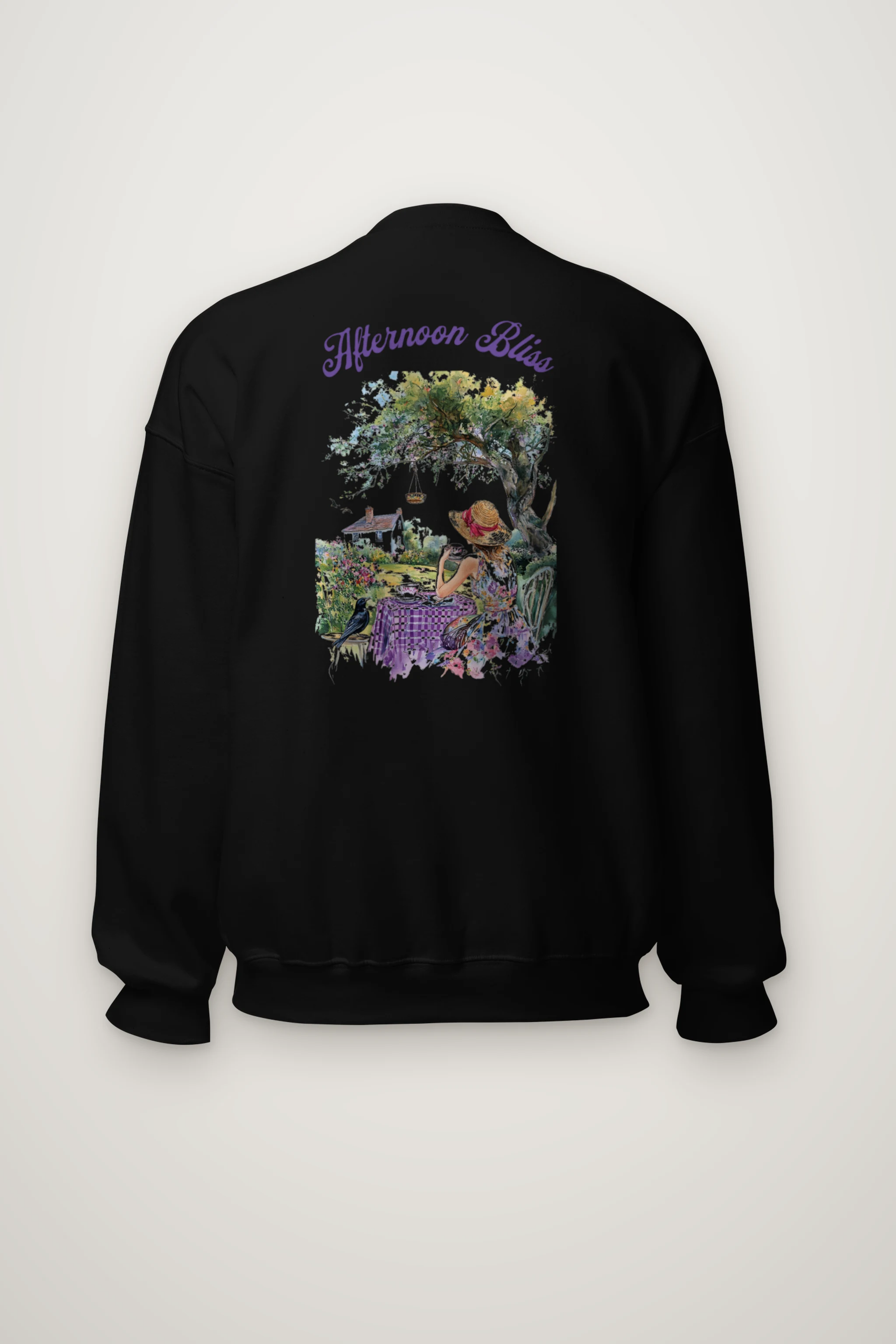 "Afternoon Bliss" Heavy Blend Unisex Crewneck Sweatshirt