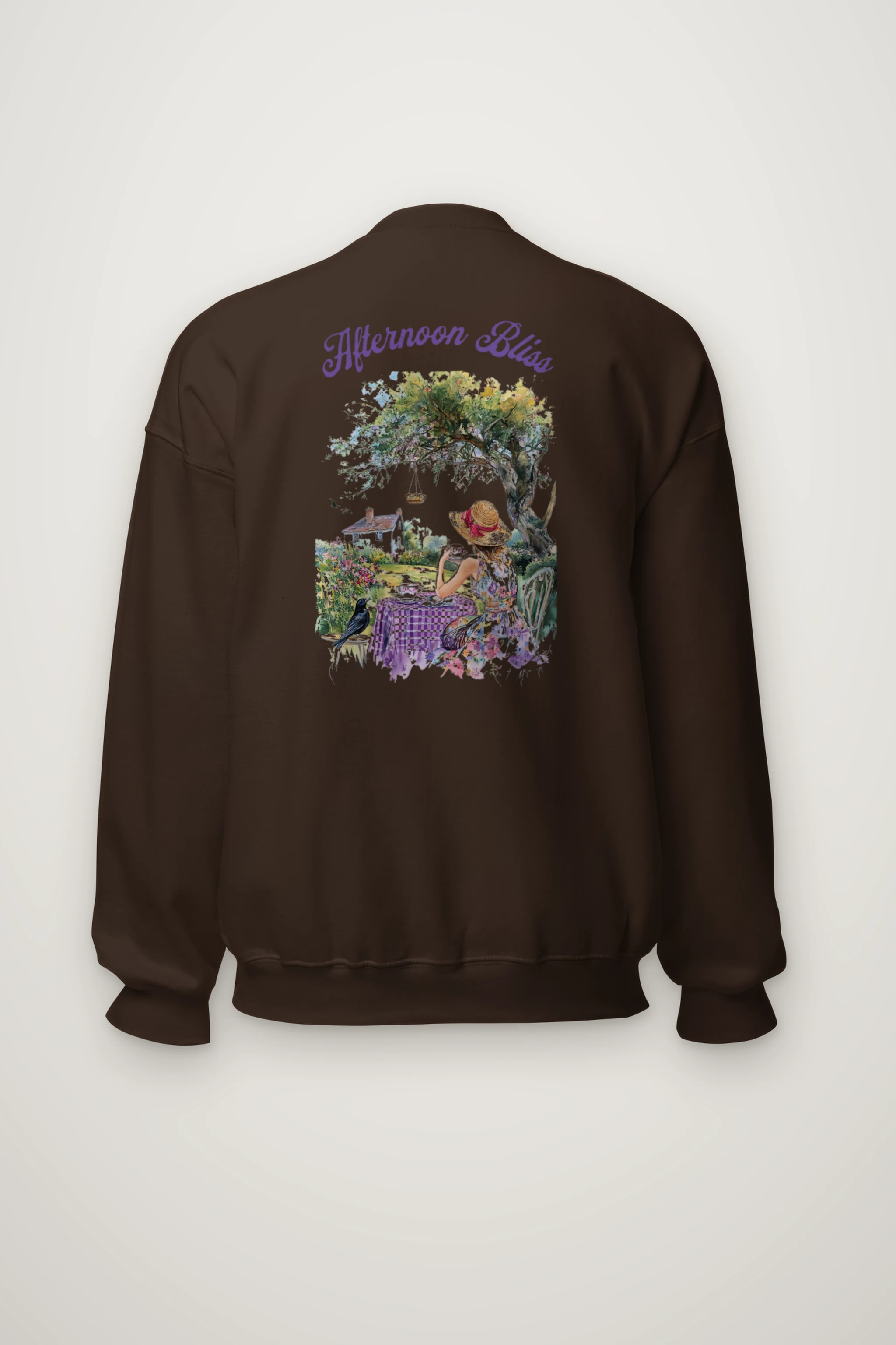 "Afternoon Bliss" Heavy Blend Unisex Crewneck Sweatshirt