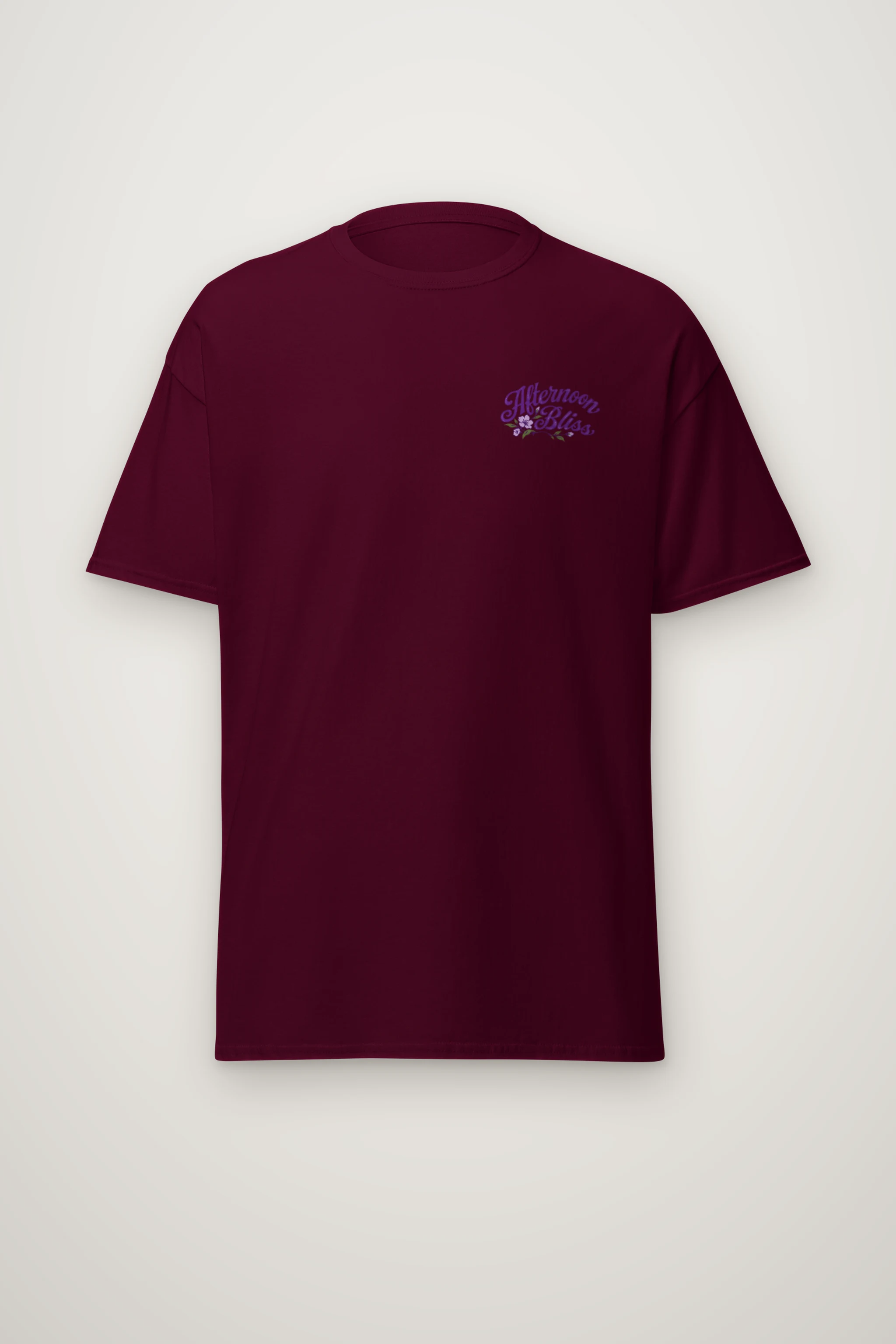 "Afternoon Bliss" Heavyweight Unisex Crewneck T-shirt