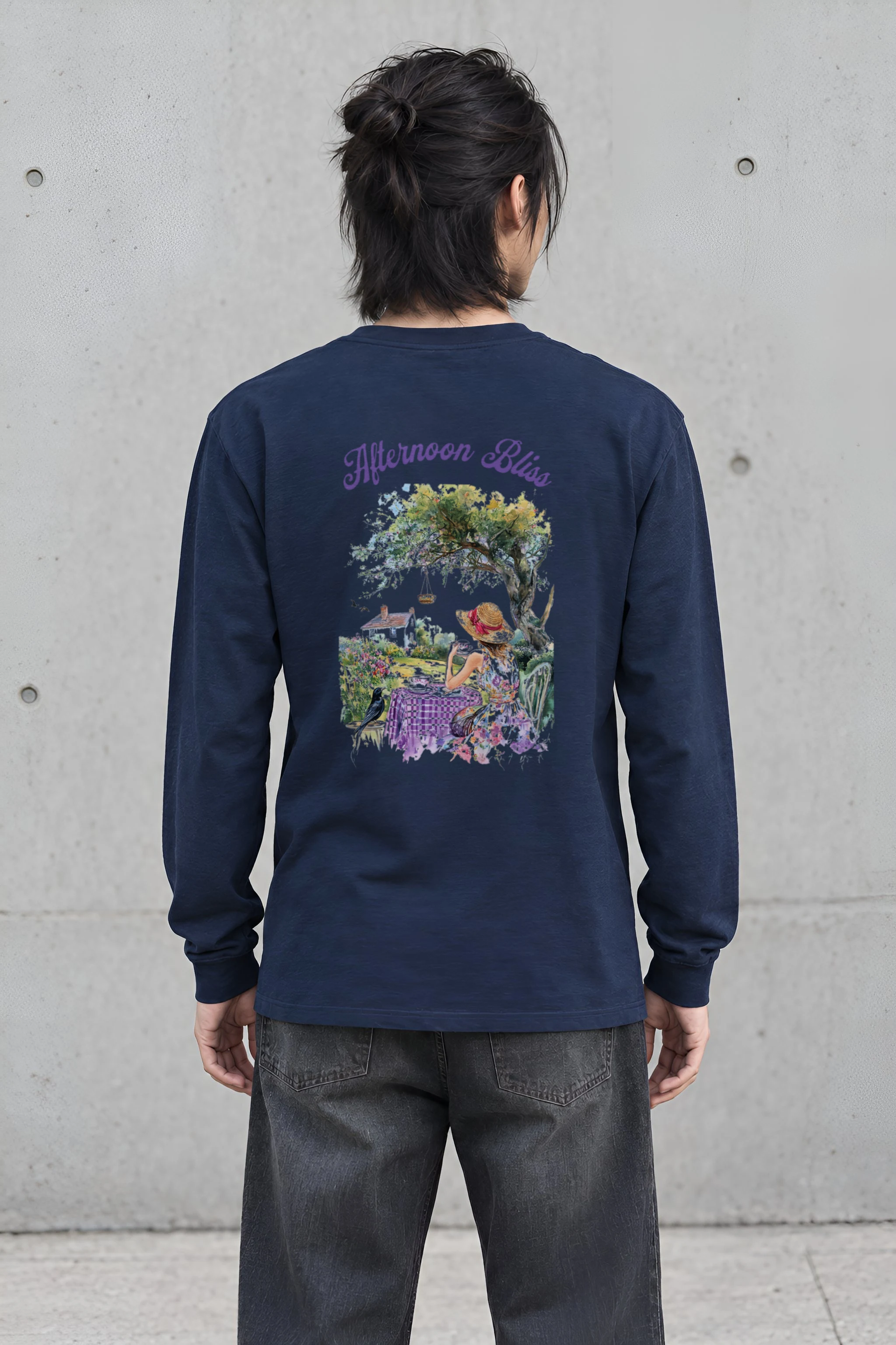 "Afternoon Bliss" Unisex Longsleeve T-shirt