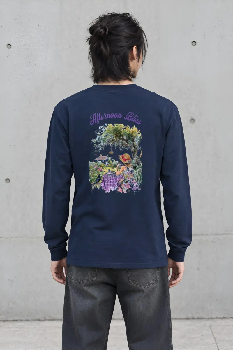"Afternoon Bliss" Unisex Longsleeve T-shirt