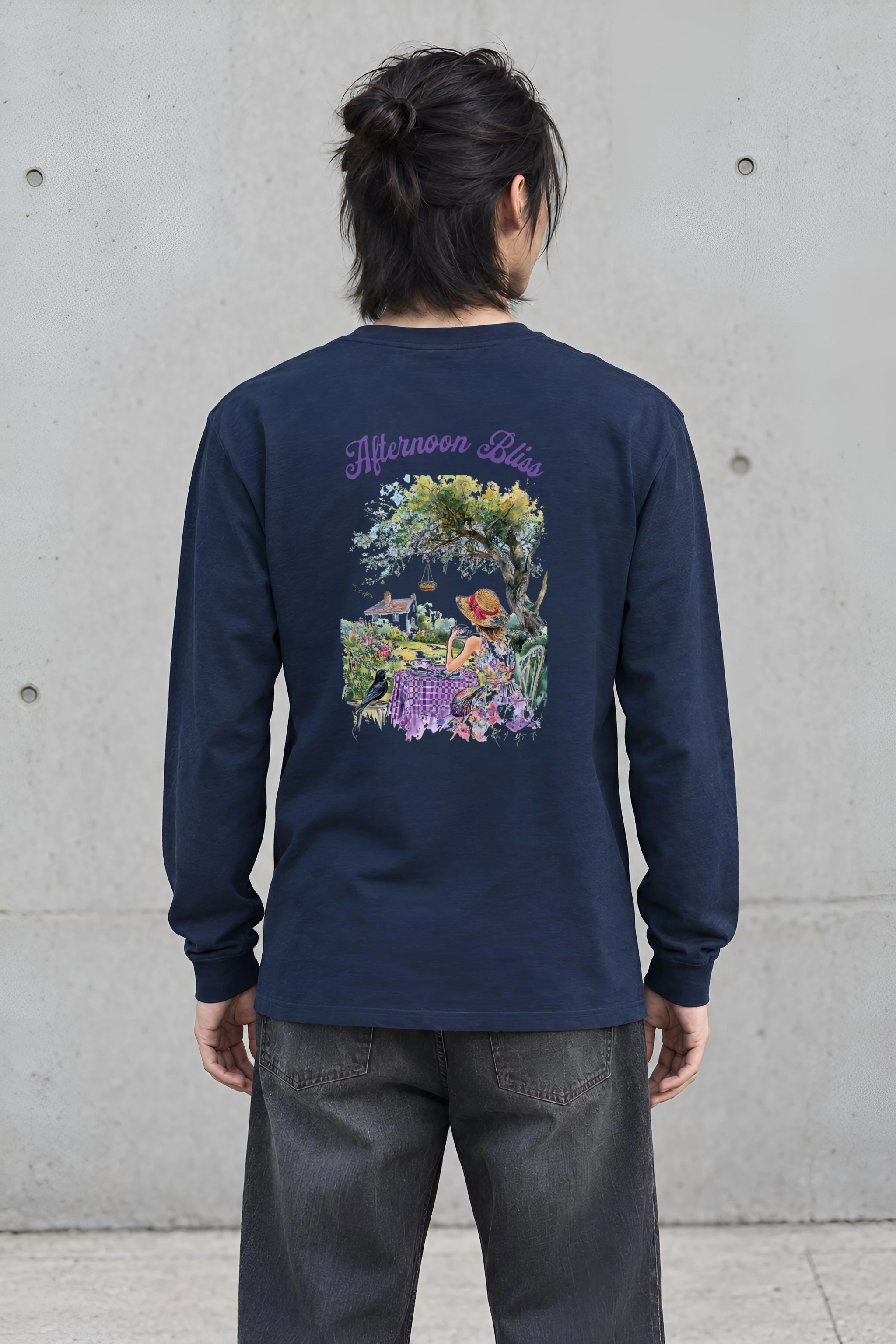 "Afternoon Bliss" Unisex Longsleeve T-shirt
