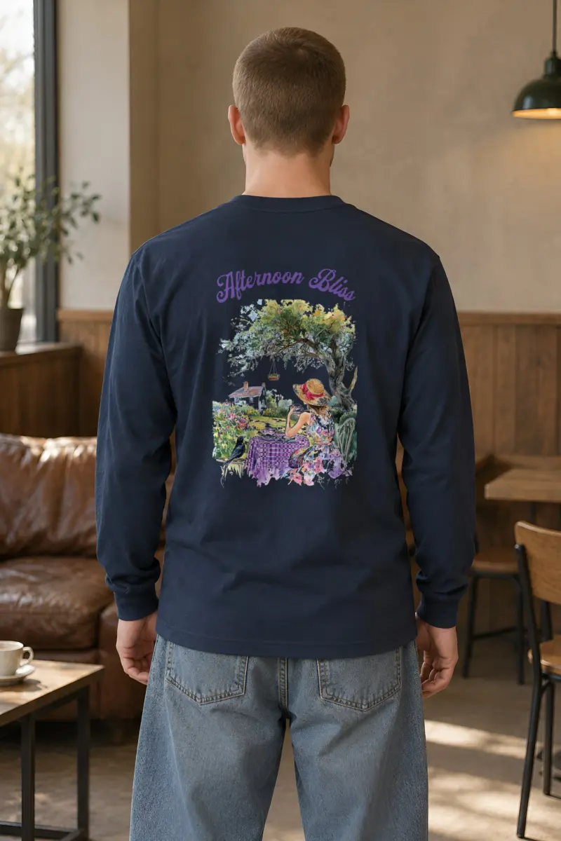 "Afternoon Bliss" Unisex Longsleeve T-shirt