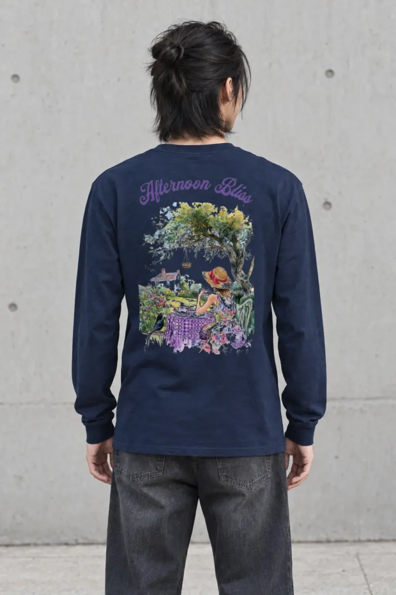 "Afternoon Bliss" Unisex Longsleeve T-shirt