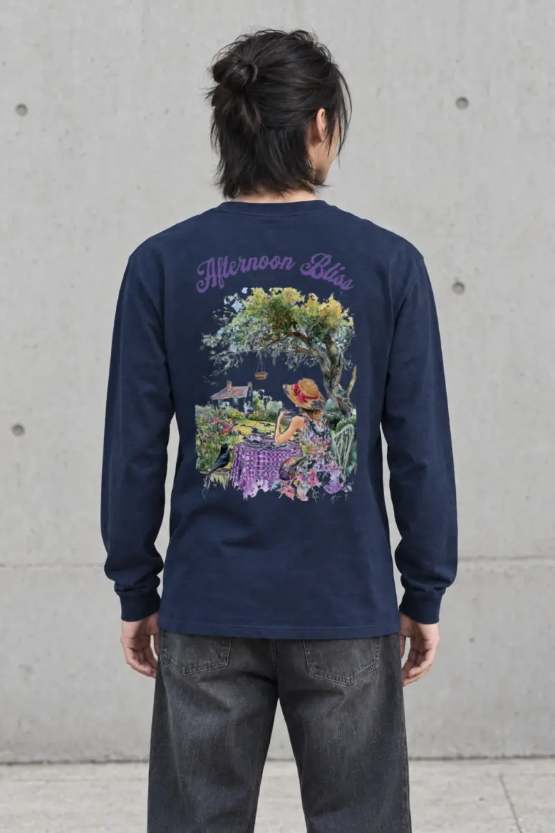"Afternoon Bliss" Unisex Longsleeve T-shirt | Gildan 2400