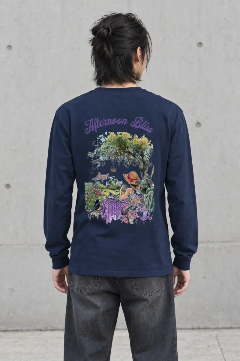"Afternoon Bliss" Unisex Longsleeve T-shirt