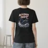 "Against The Drift" Heavyweight Unisex Crewneck T-shirt