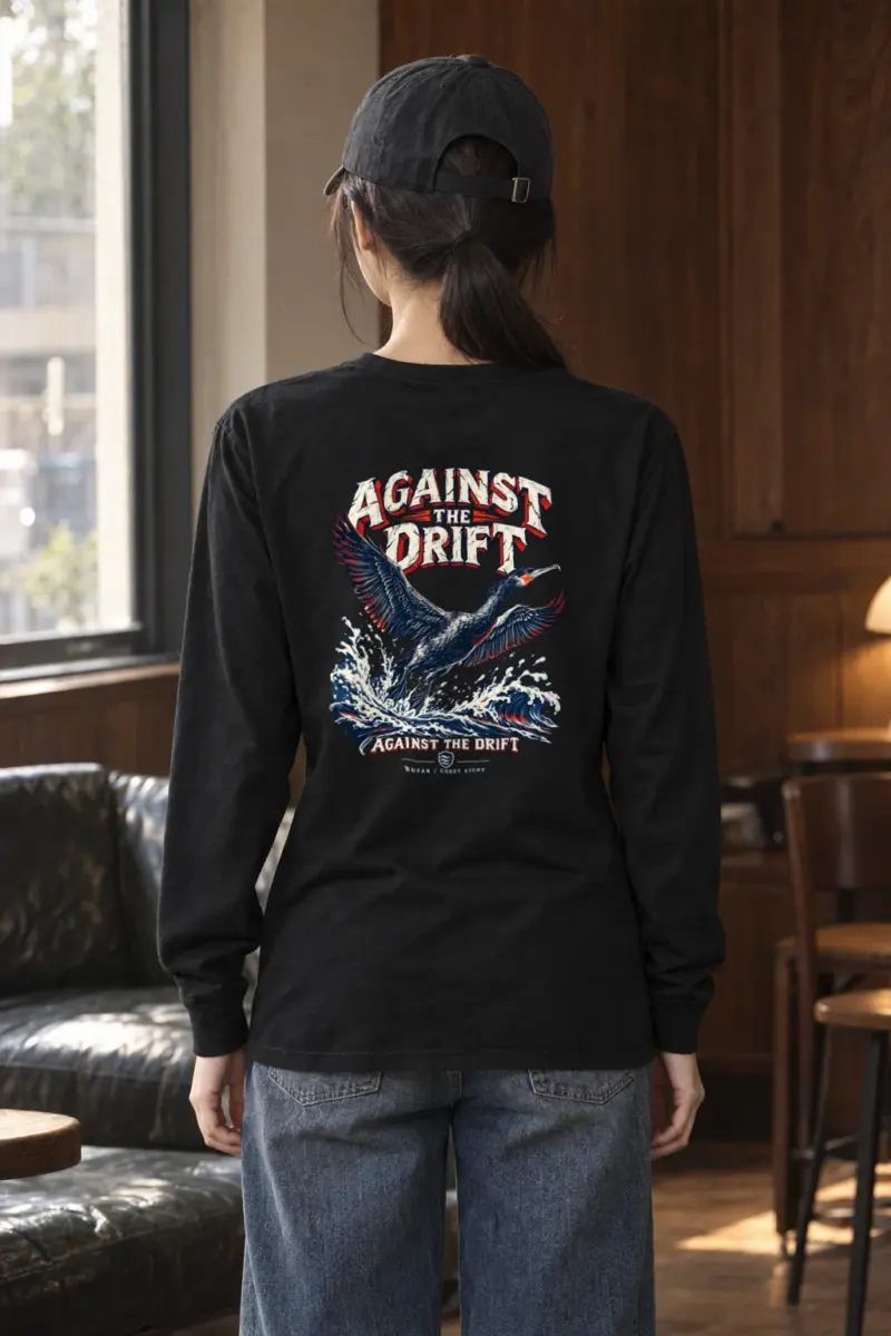 "Against The Drift" Unisex Longsleeve T-shirt