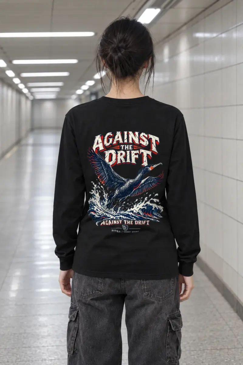 "Against The Drift" Unisex Longsleeve T-shirt