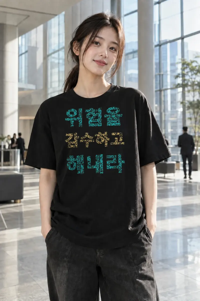 “Ahava Mishpacha Chaim” Heavyweight Unisex Crewneck T-shirt | Gildan 5000