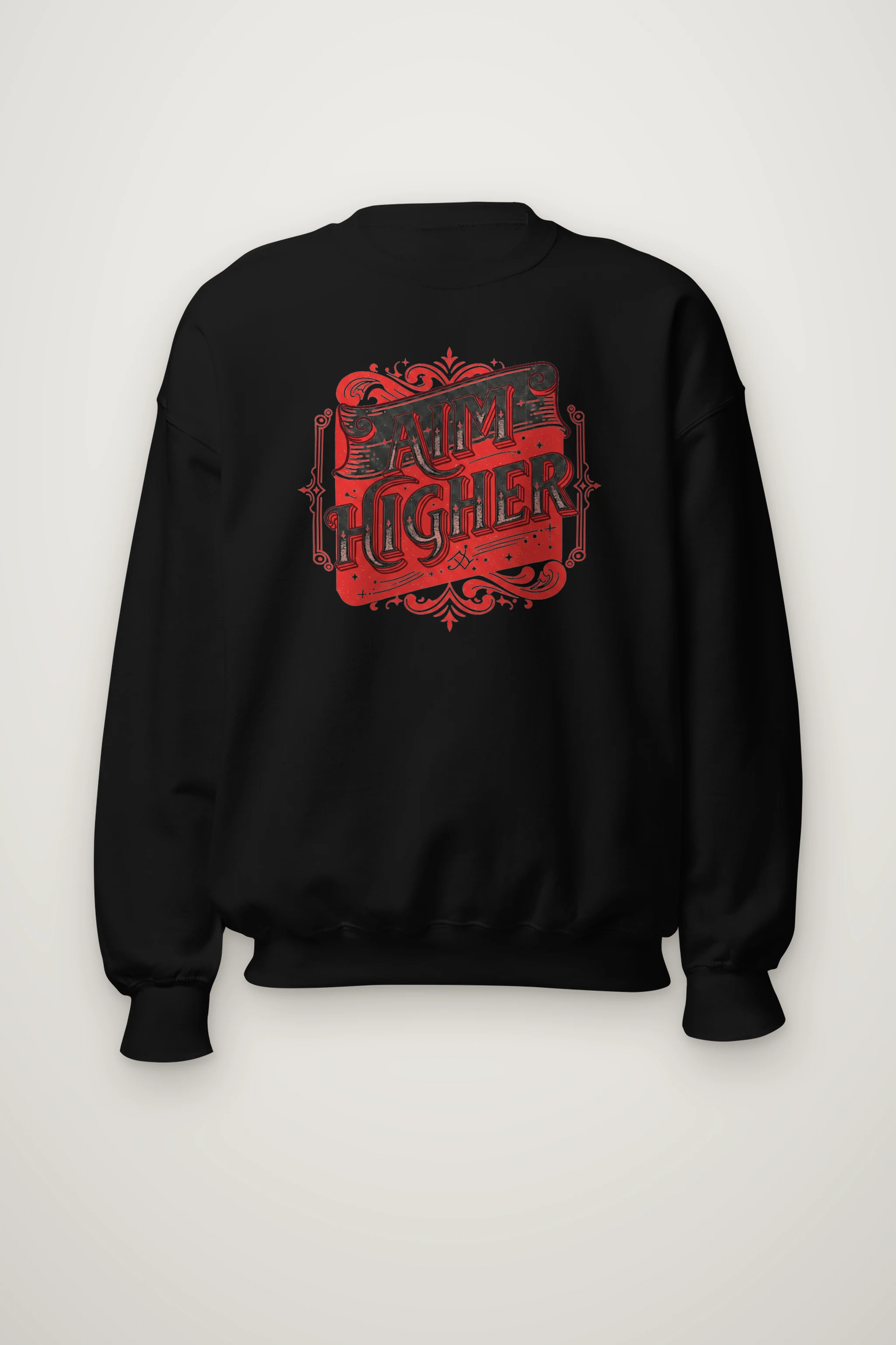 "Aim Higher" Heavy Blend Unisex Crewneck Sweatshirt