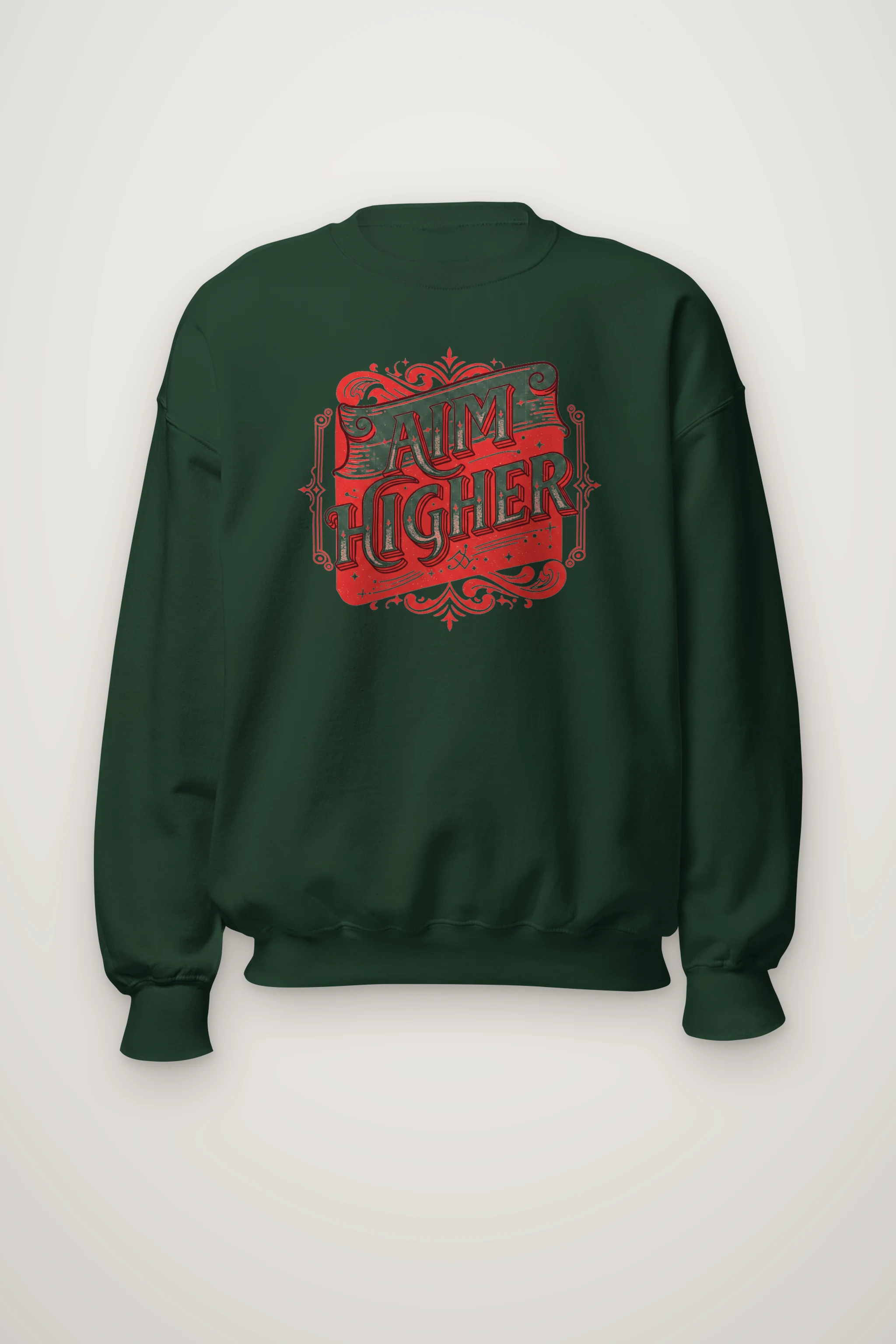 "Aim Higher" Heavy Blend Unisex Crewneck Sweatshirt