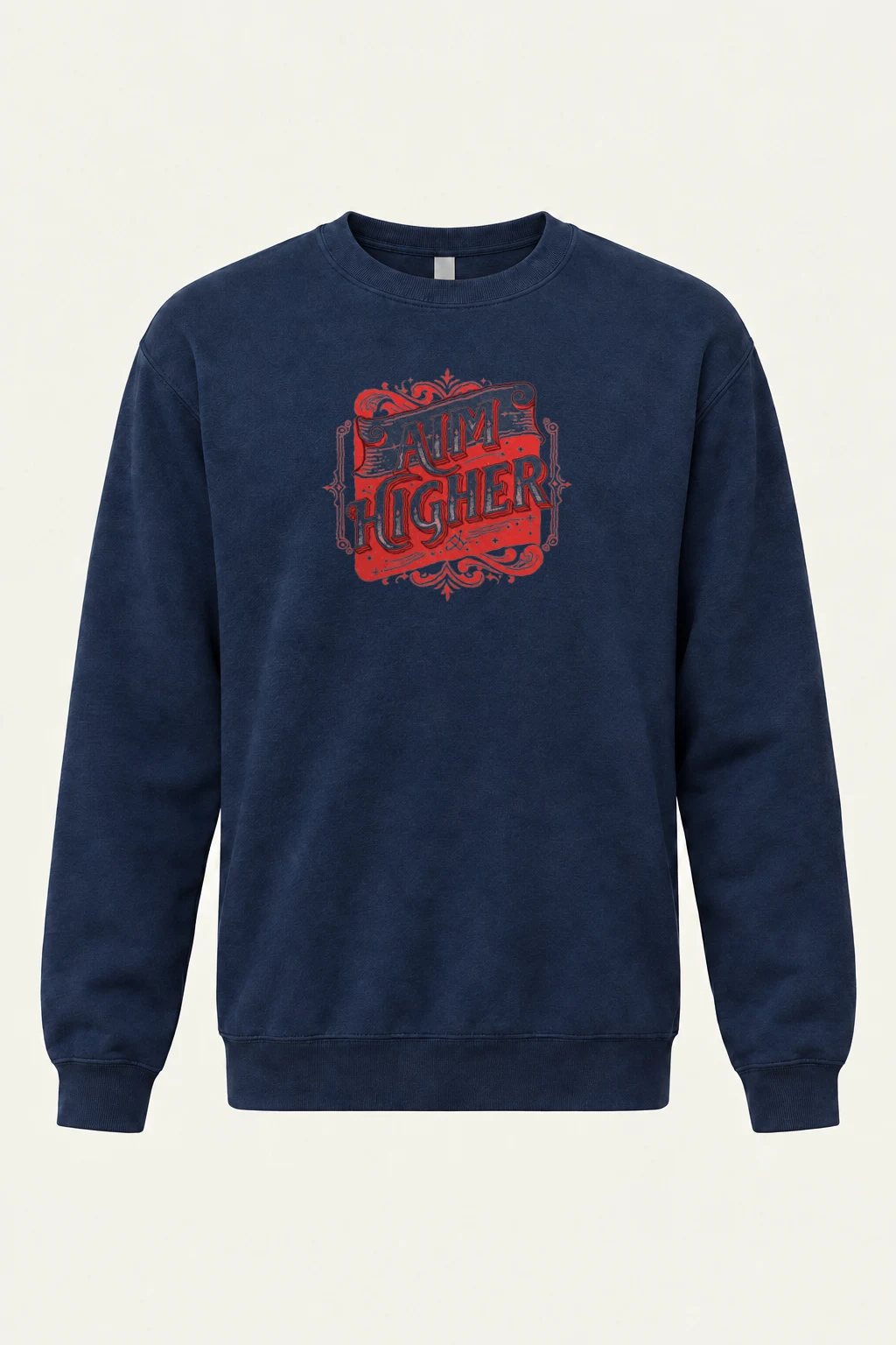 "Aim Higher" Heavy Blend Unisex Crewneck Sweatshirt | Gildan 18000