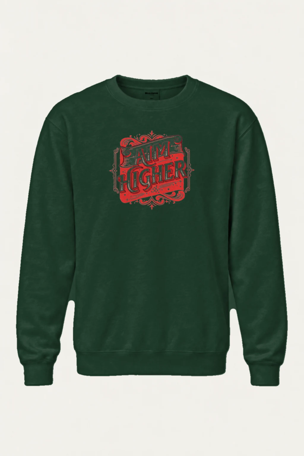 "Aim Higher" Heavy Blend Unisex Crewneck Sweatshirt | Gildan 18000