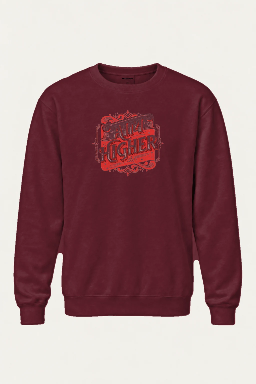 "Aim Higher" Heavy Blend Unisex Crewneck Sweatshirt | Gildan 18000