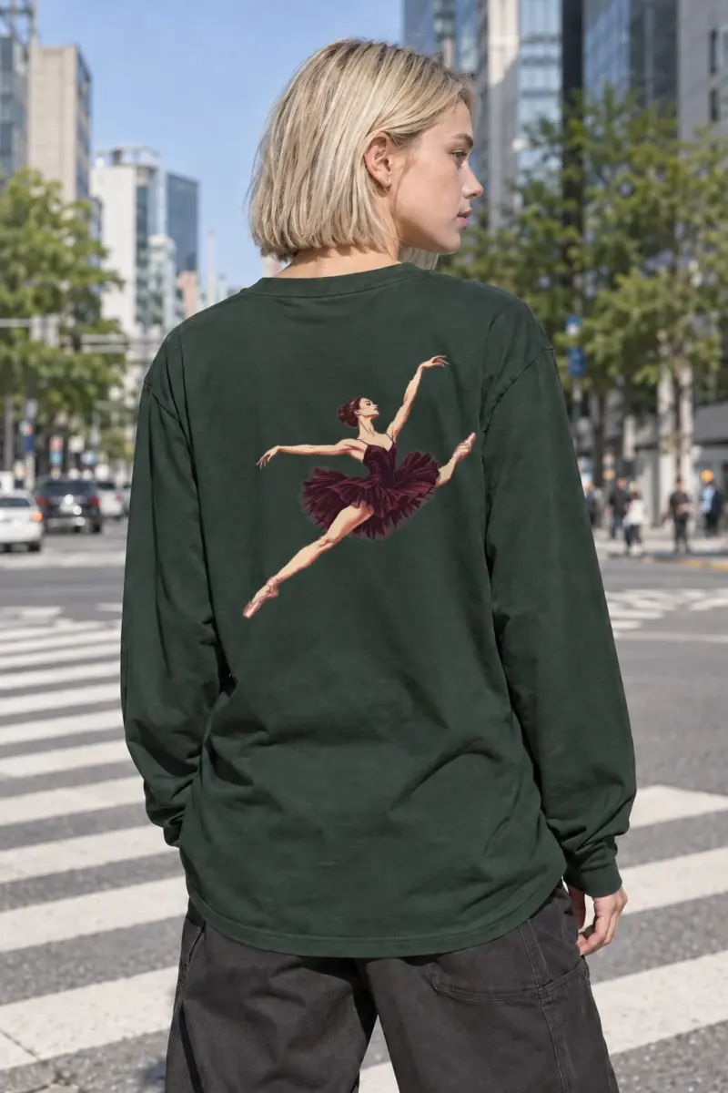 "Airborne Ballet" Unisex Longsleeve T-shirt | Gildan 2400