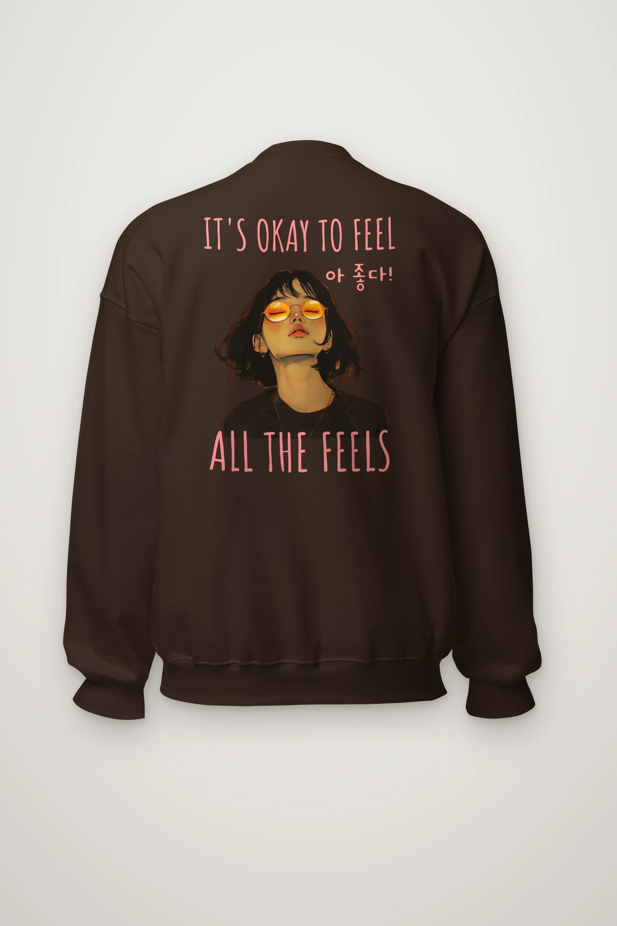 "All The Feels" Heavy Blend Unisex Crewneck Sweatshirt
