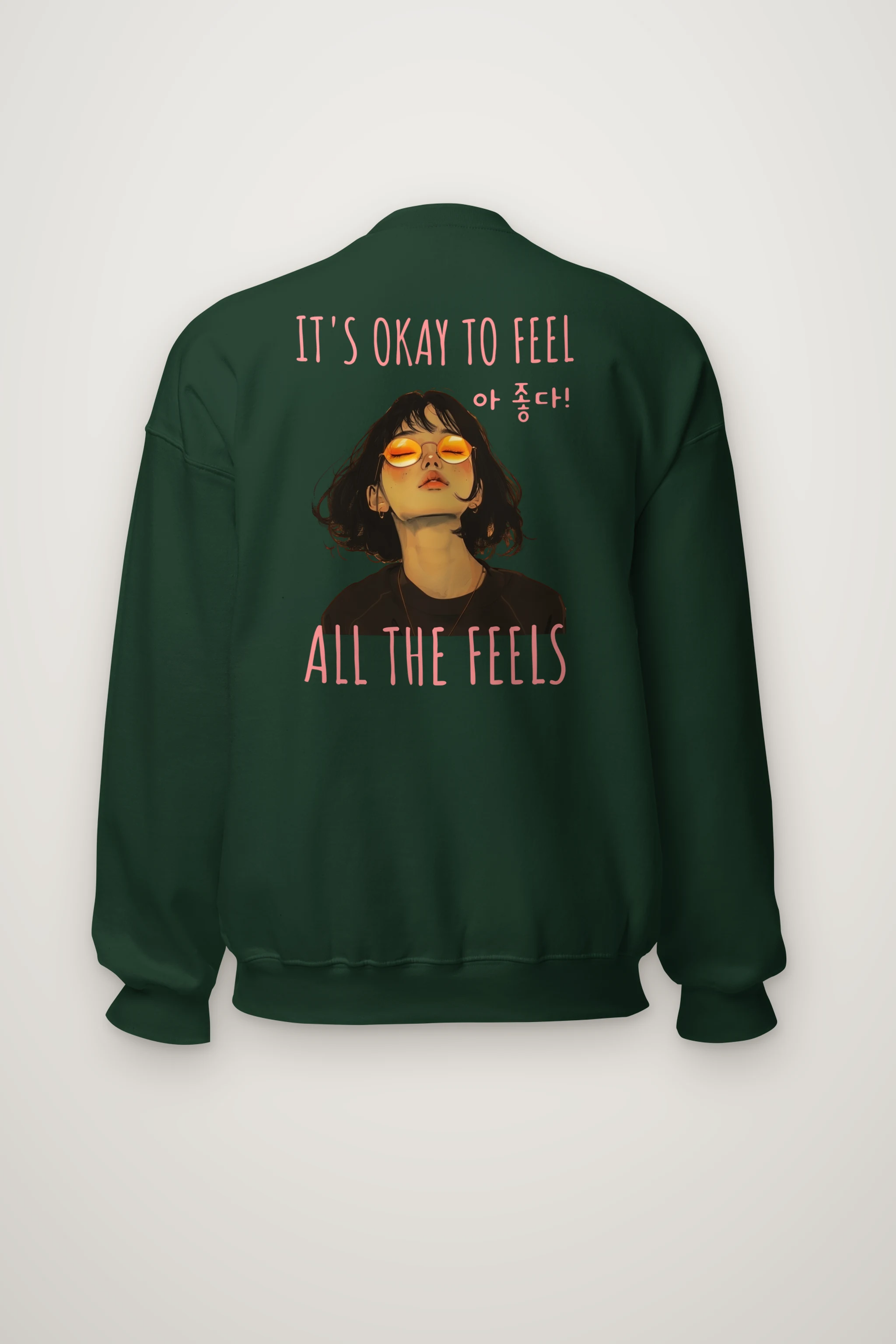 "All The Feels" Heavy Blend Unisex Crewneck Sweatshirt