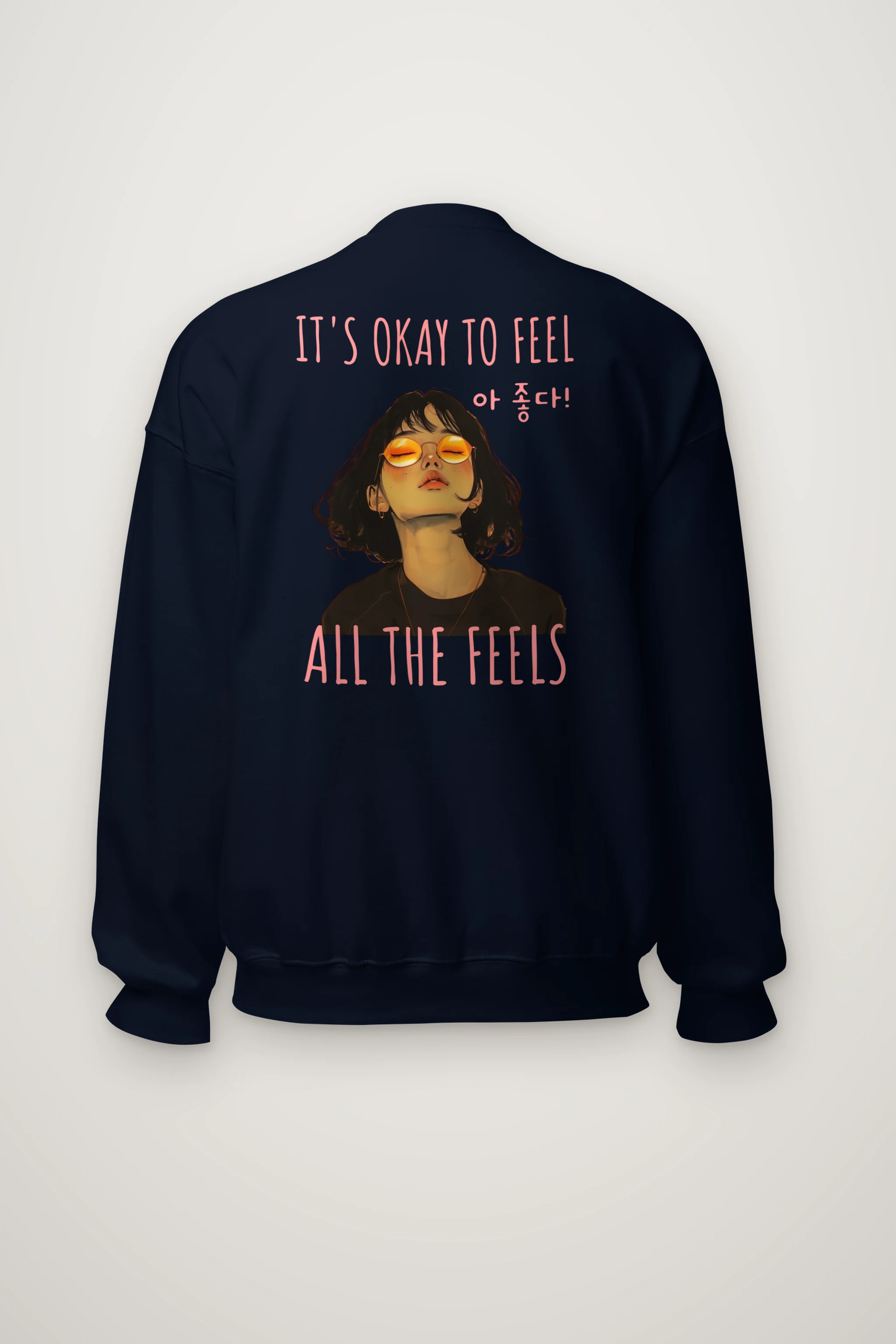 "All The Feels" Heavy Blend Unisex Crewneck Sweatshirt