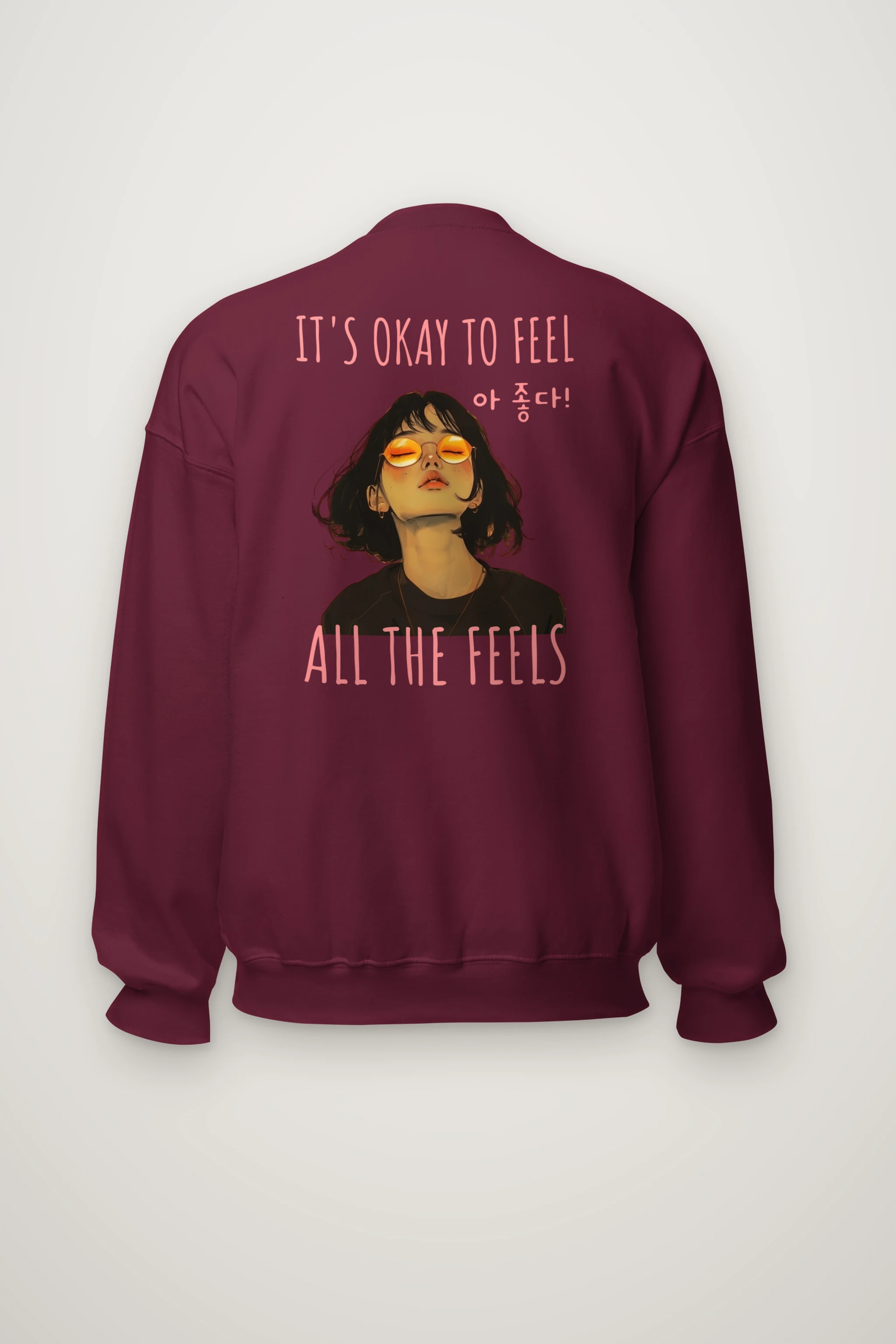 "All The Feels" Heavy Blend Unisex Crewneck Sweatshirt