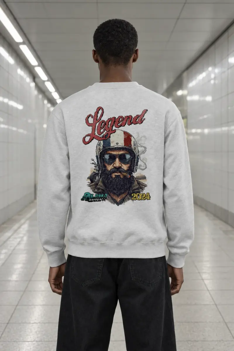 "Alpha Drivers" Heavy Blend Unisex Crewneck Sweatshirt | Gildan 18000