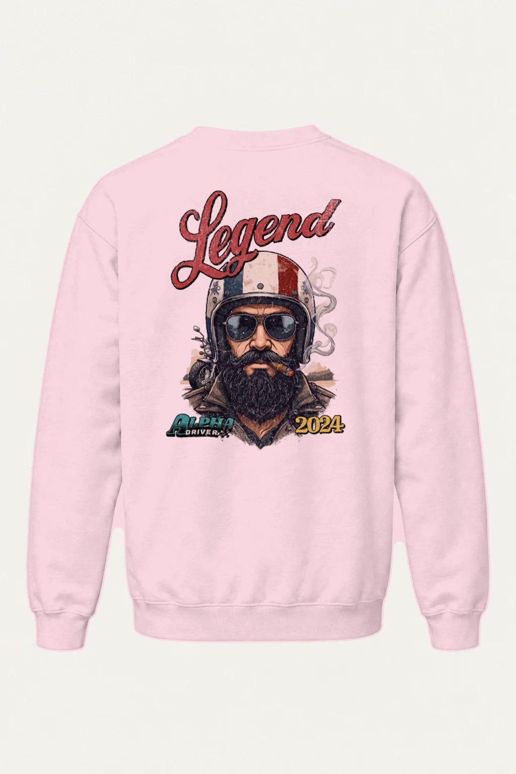 "Alpha Drivers" Heavy Blend Unisex Crewneck Sweatshirt | Gildan 18000