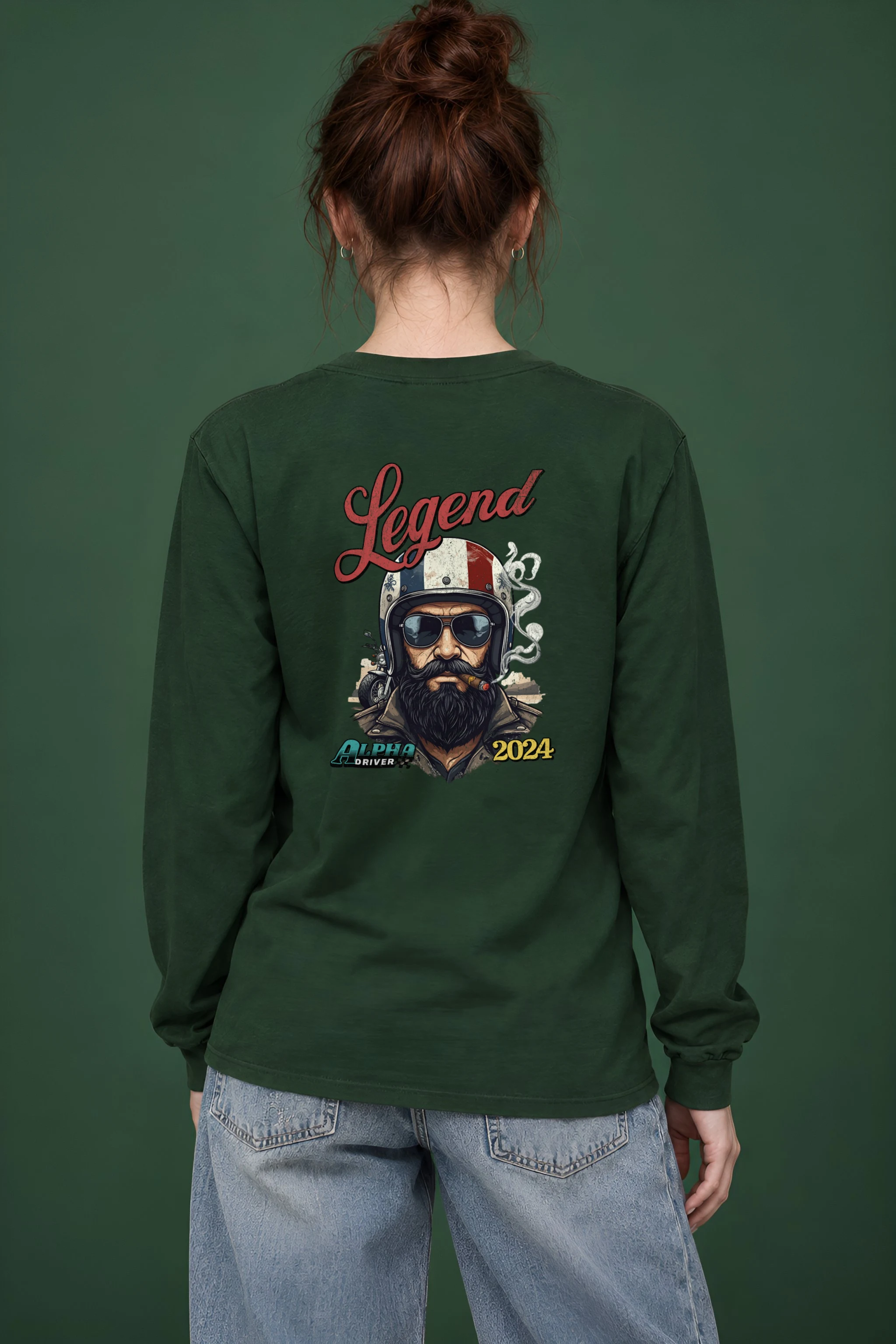 "Alpha Drivers" Unisex Longsleeve T-shirt