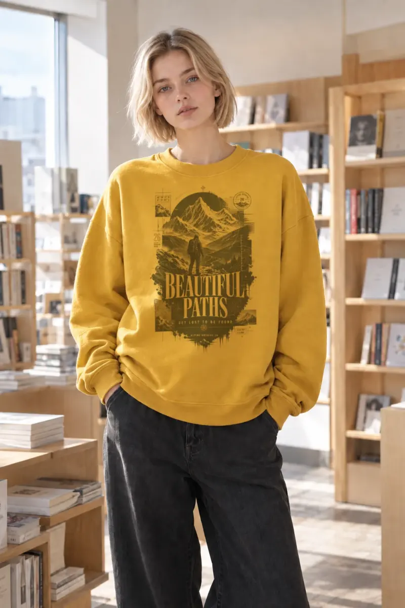 "Alpine Archive 26" Heavy Blend Unisex Crewneck Sweatshirt | Gildan 18000
