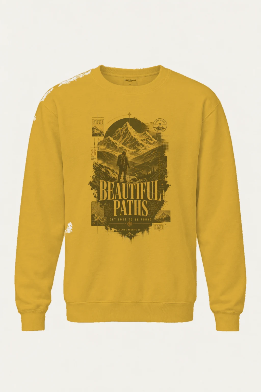 "Alpine Archive 26" Heavy Blend Unisex Crewneck Sweatshirt | Gildan 18000