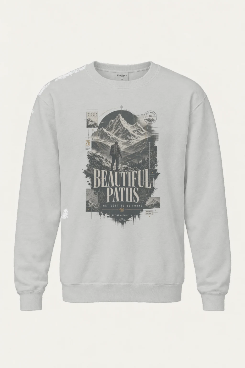 "Alpine Archive 26" Heavy Blend Unisex Crewneck Sweatshirt | Gildan 18000
