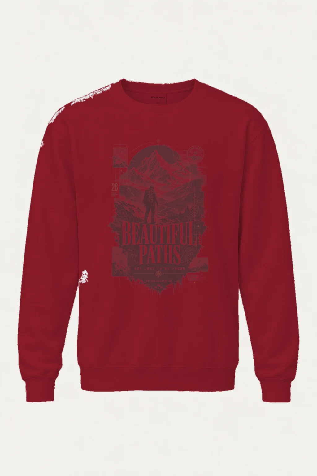 "Alpine Archive 26" Heavy Blend Unisex Crewneck Sweatshirt | Gildan 18000