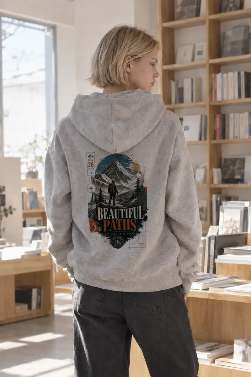 “Alpine Archive Expedition” Heavy Blend Unisex Pullover Hoodie | Gildan 18500