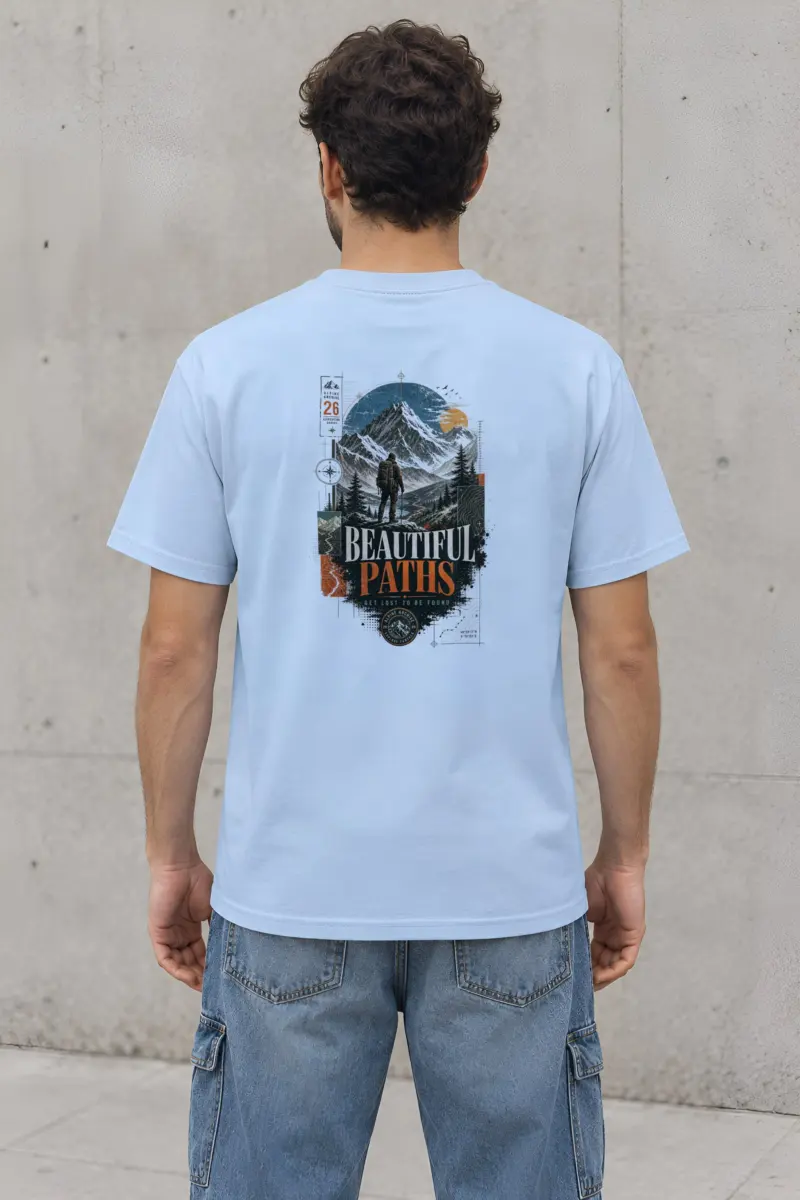 "Alpine Archive Expedition" Heavyweight Unisex Crewneck T-shirt