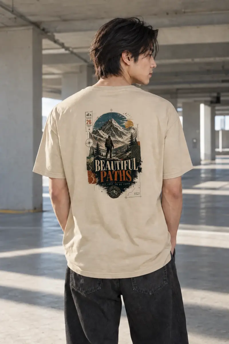 "Alpine Archive Expedition" Heavyweight Unisex Crewneck T-shirt | Gildan 5000