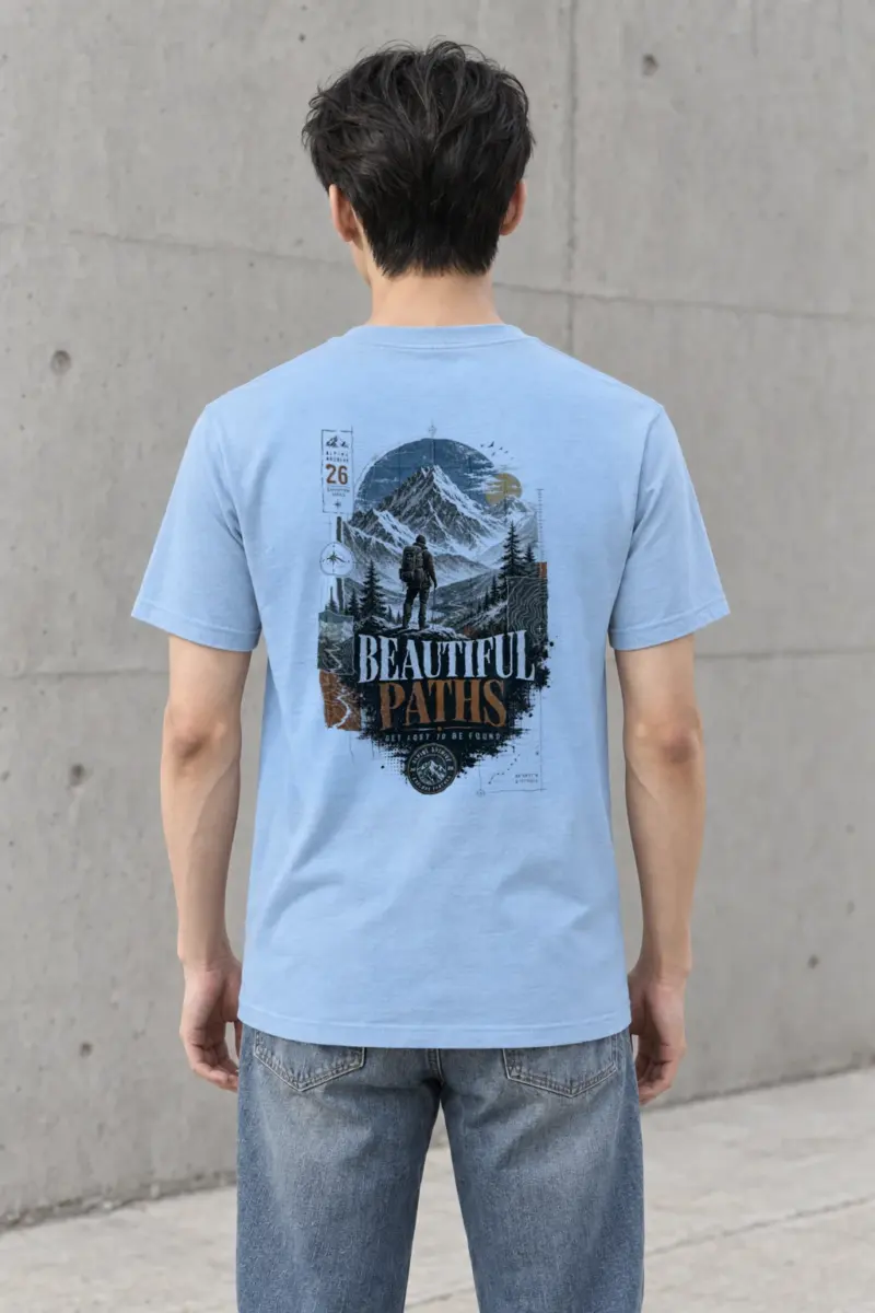"Alpine Archive Expedition" Heavyweight Unisex Crewneck T-shirt