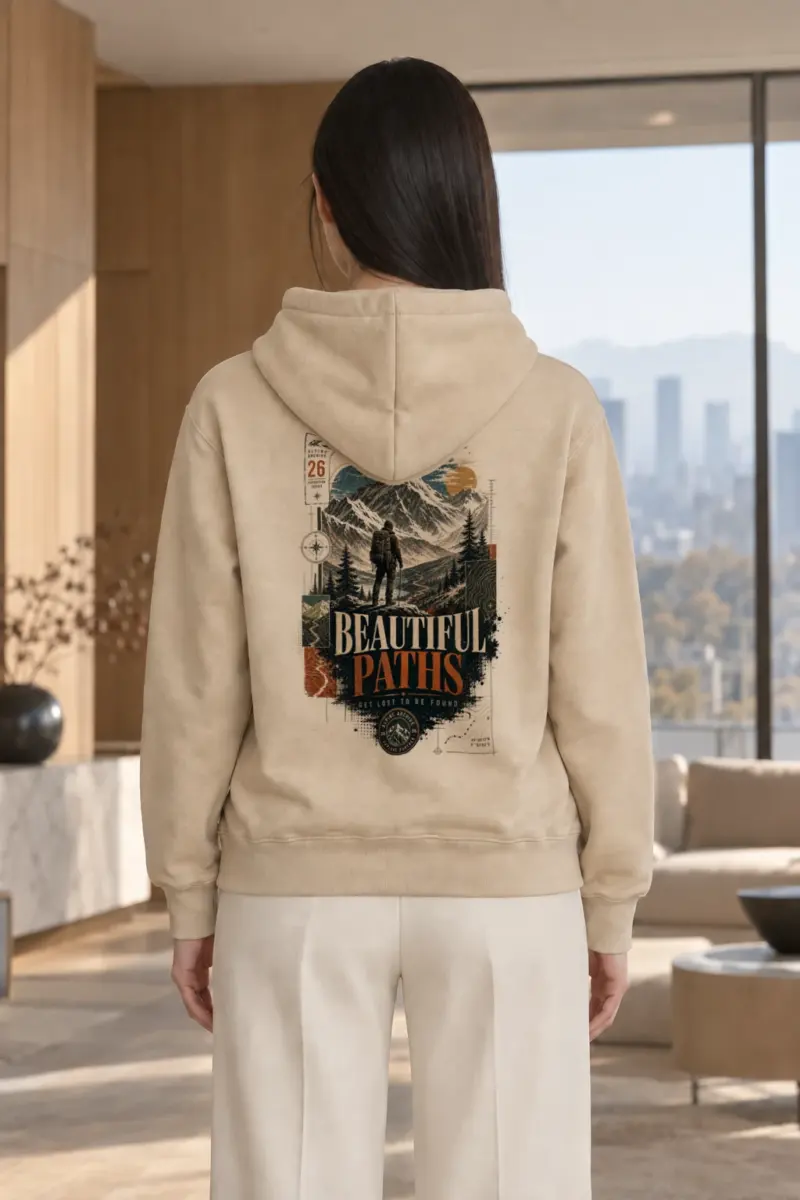 "Alpine Archive" Heavy Blend Unisex Pullover Hoodie | Gildan 18500
