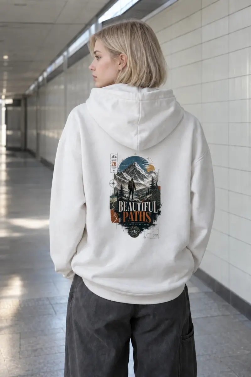 "Alpine Archive" Heavy Blend Unisex Pullover Hoodie | Gildan 18500